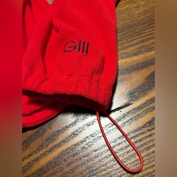 Chicago Blackhawks G-III Women’s Red Full Zip Fleece Jacket Size M NHL - Picture 13 of 16